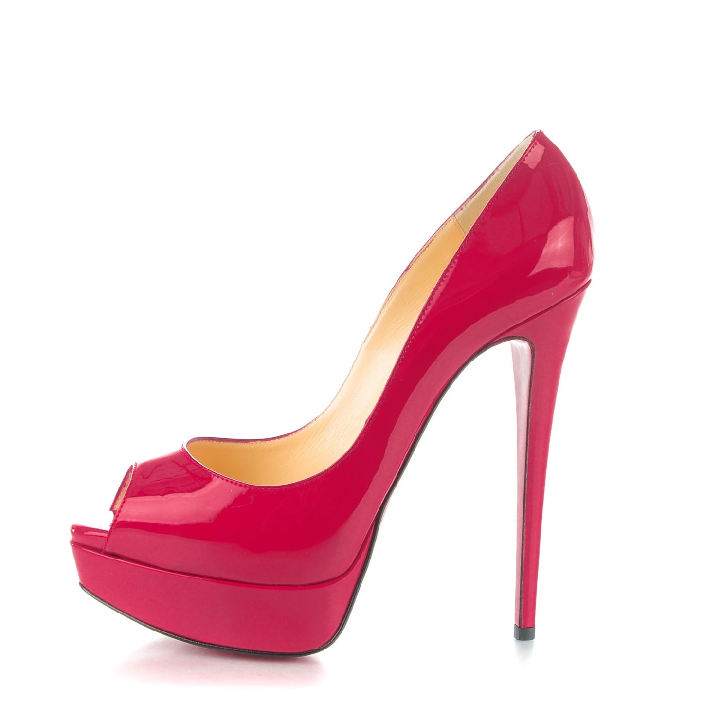 Patent Lady Peep 150 Pumps 38 Pivoine