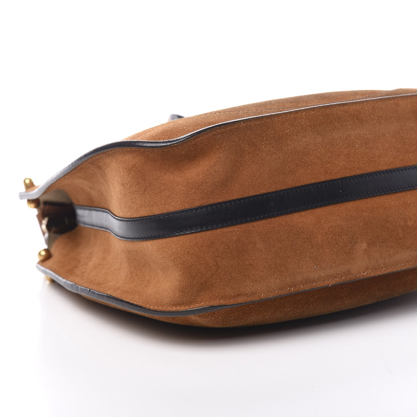 Suede Small Hayley Hobo Caramel