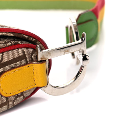 Christian Dior Monogram Rasta Saddle Bag Beige 10 of 14