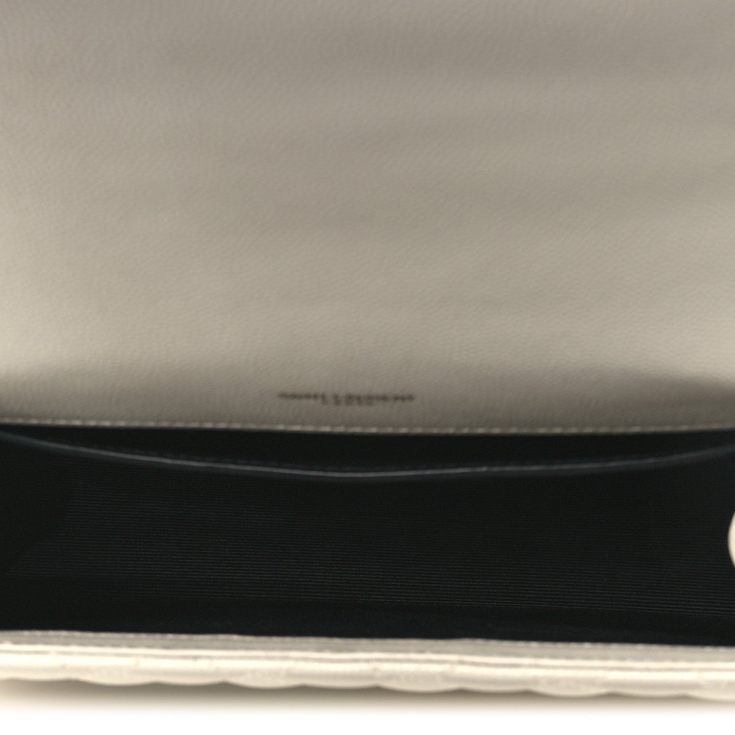 Saint Laurent Grain De Poudre Textured Mixed Matelasse Medium Triquilt Monogram Satchel Crema Soft 4 of 12