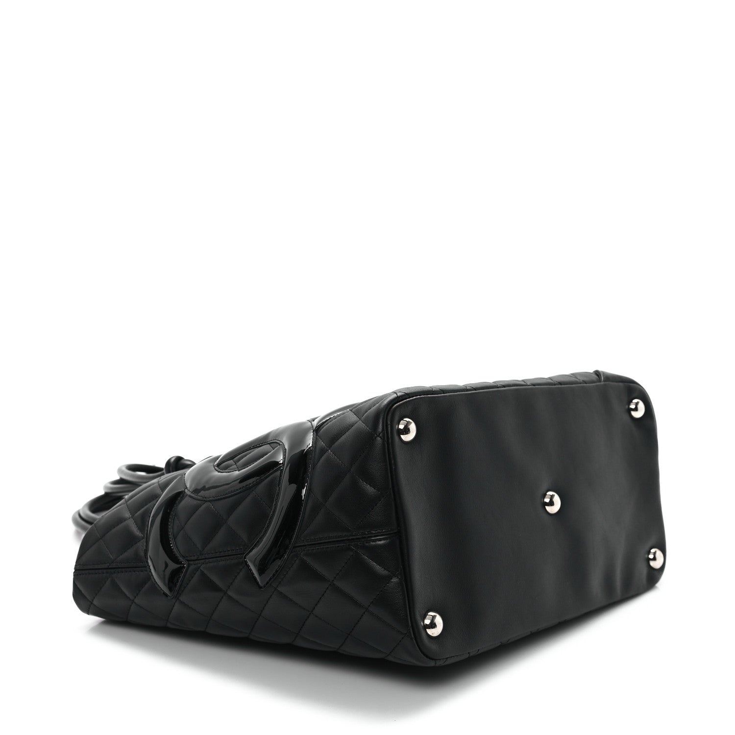 Chanel Calfskin Quilted Large Cambon Tote Black 4 of 12