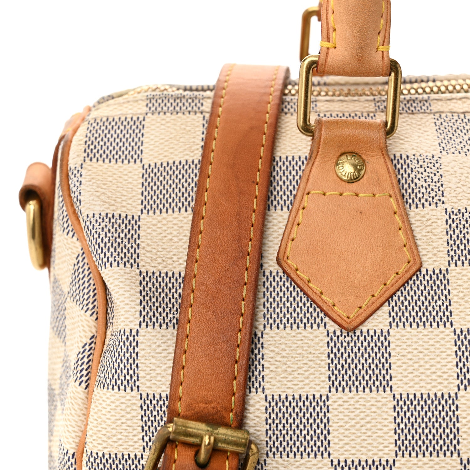 Louis Vuitton Damier Azur Speedy Bandouliere 25 11 of 13