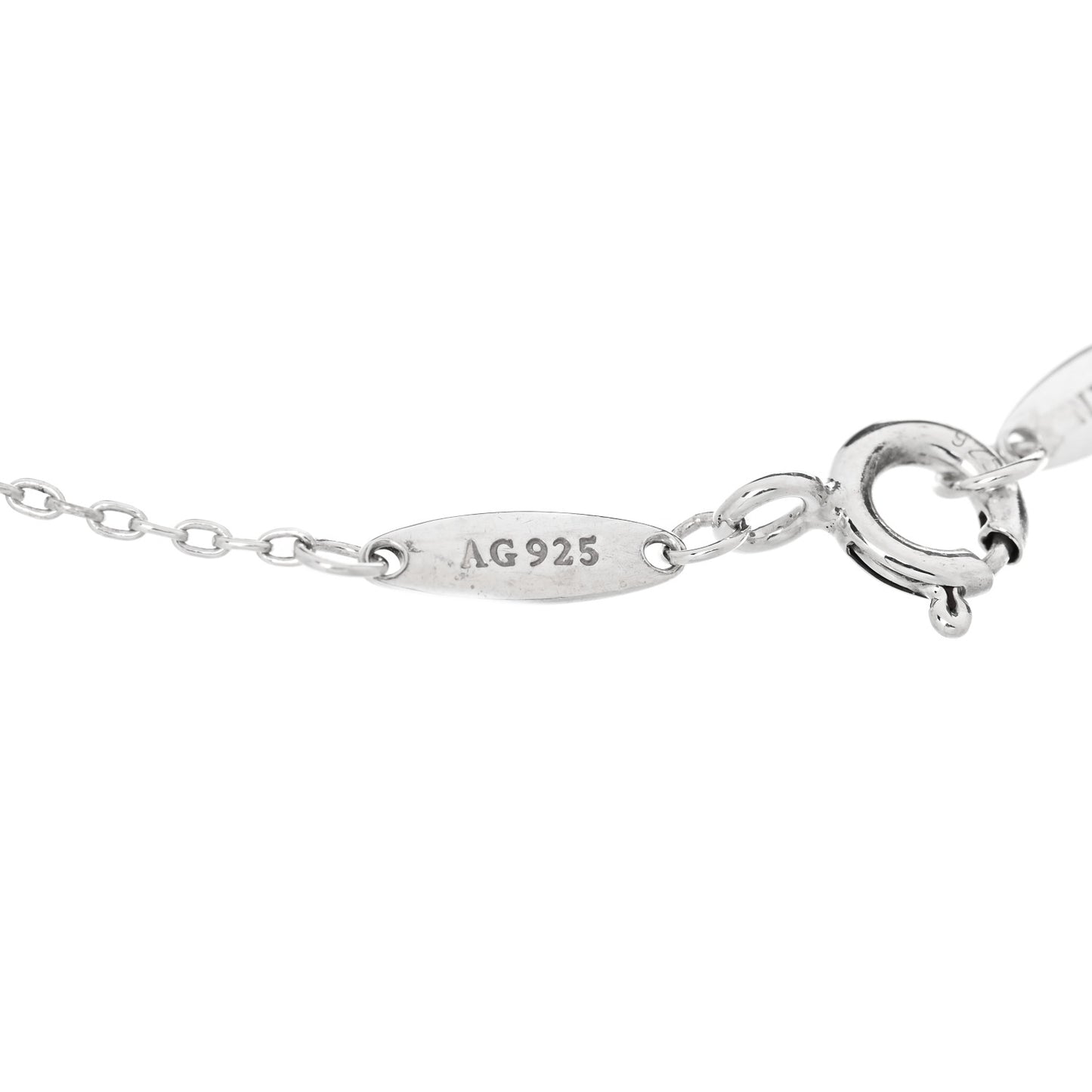Sterling Silver Diamond .03ct Elsa Peretti Diamonds by the Yard Bracelet