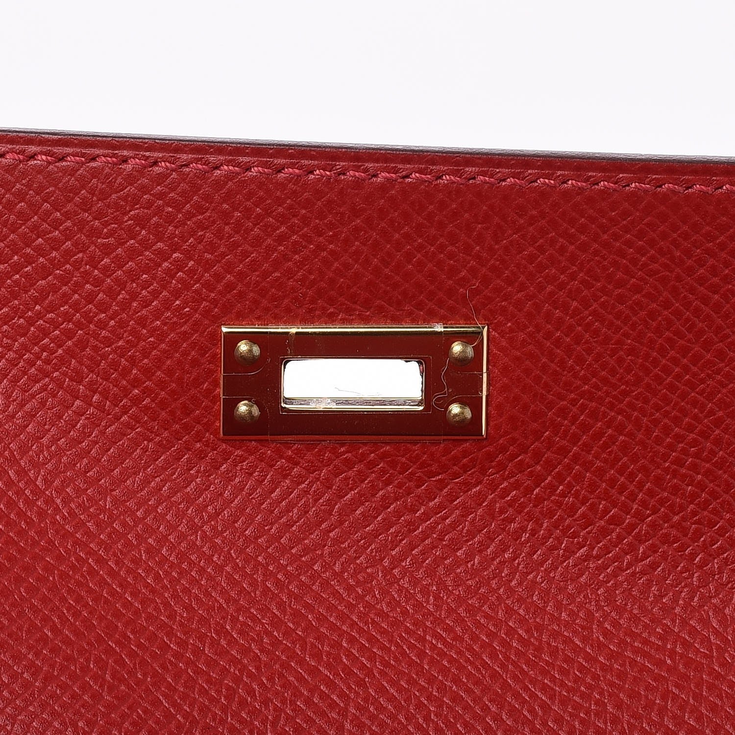 Hermes Epsom Kelly Sellier 25 Rouge Casaque 20 of 31