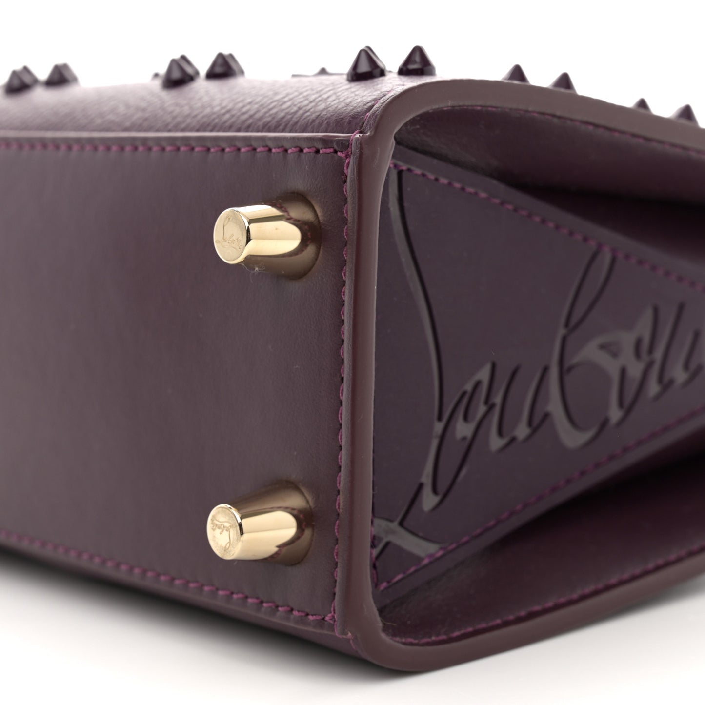 Calfskin Spikes Loubinthesky Paloma Merlot
