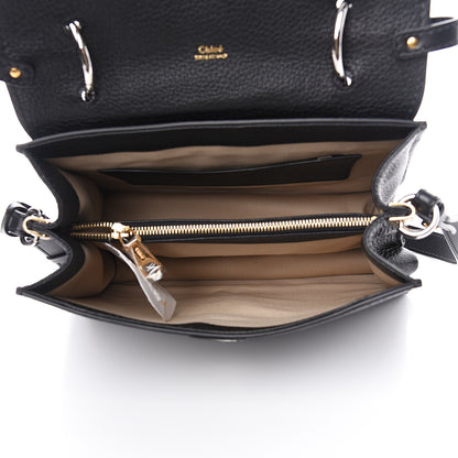 Chloe Grained Calfskin Medium Aby Day Shoulder Bag Black 4 of 7