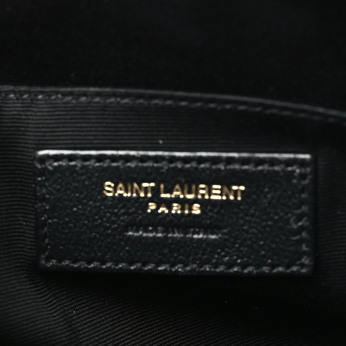 Calfskin Matelasse Monogram Lou Camera Bag Black