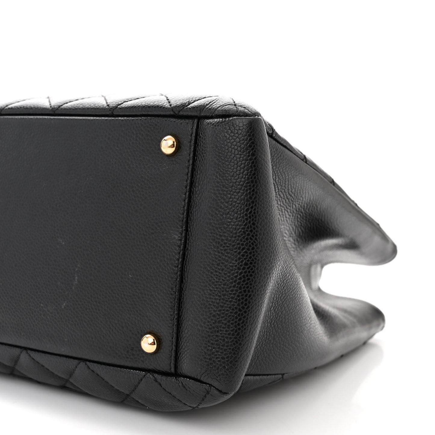 Caviar Quilted XL Grand Shopping Tote GST Black