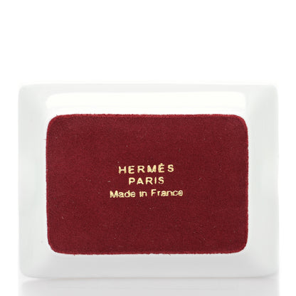 Hermes Porcelain Rocabar A Cheval Set of 4 Mini Ashtrays Multicolor 3 of 4