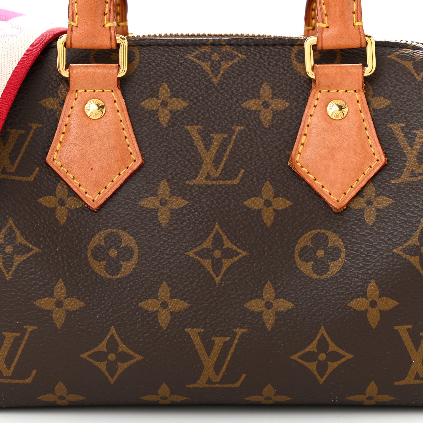 Monogram Speedy Bandouliere 20 Fuchsia
