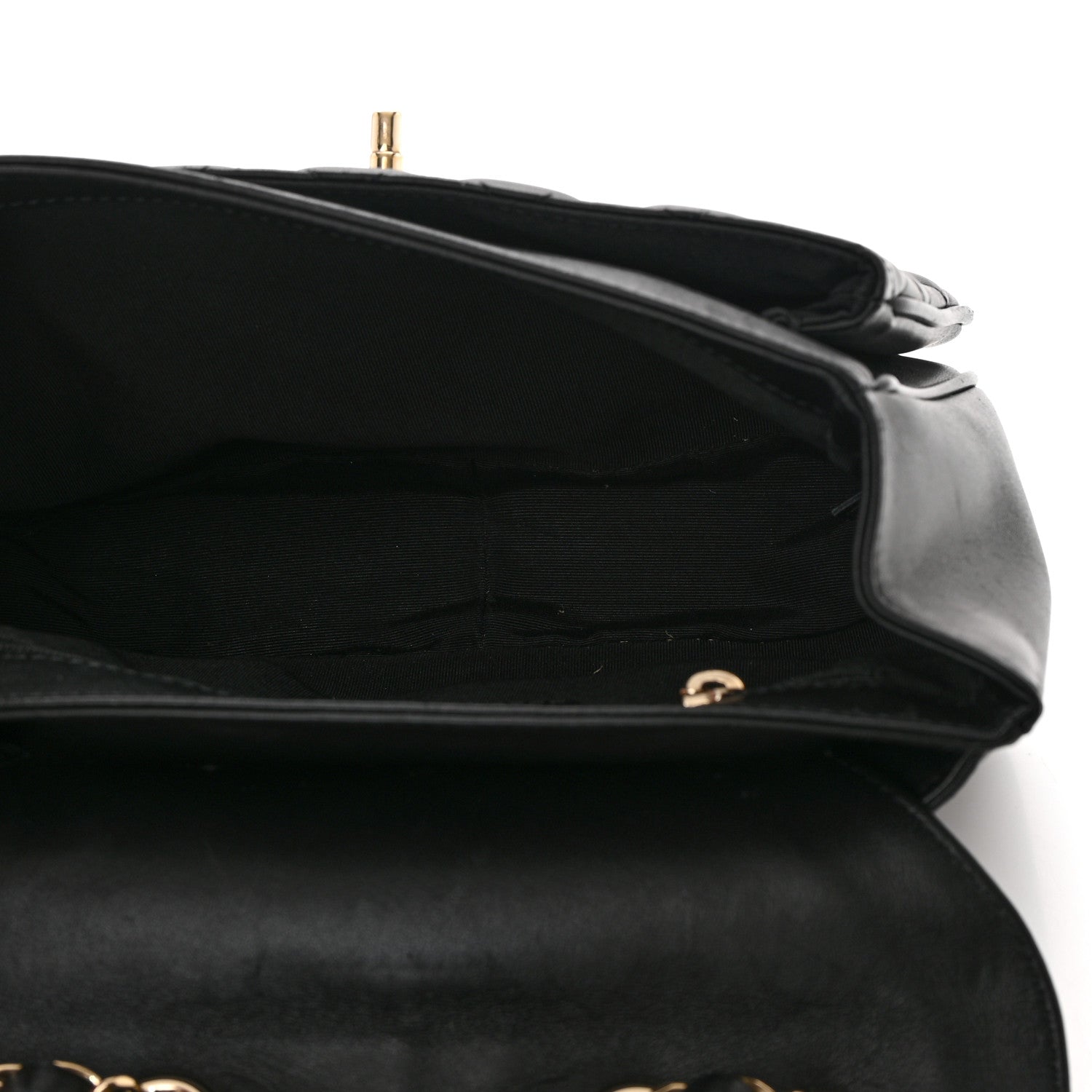 Chanel Lambskin Quilted Medium Lovely Day Flap Black 5 of 13