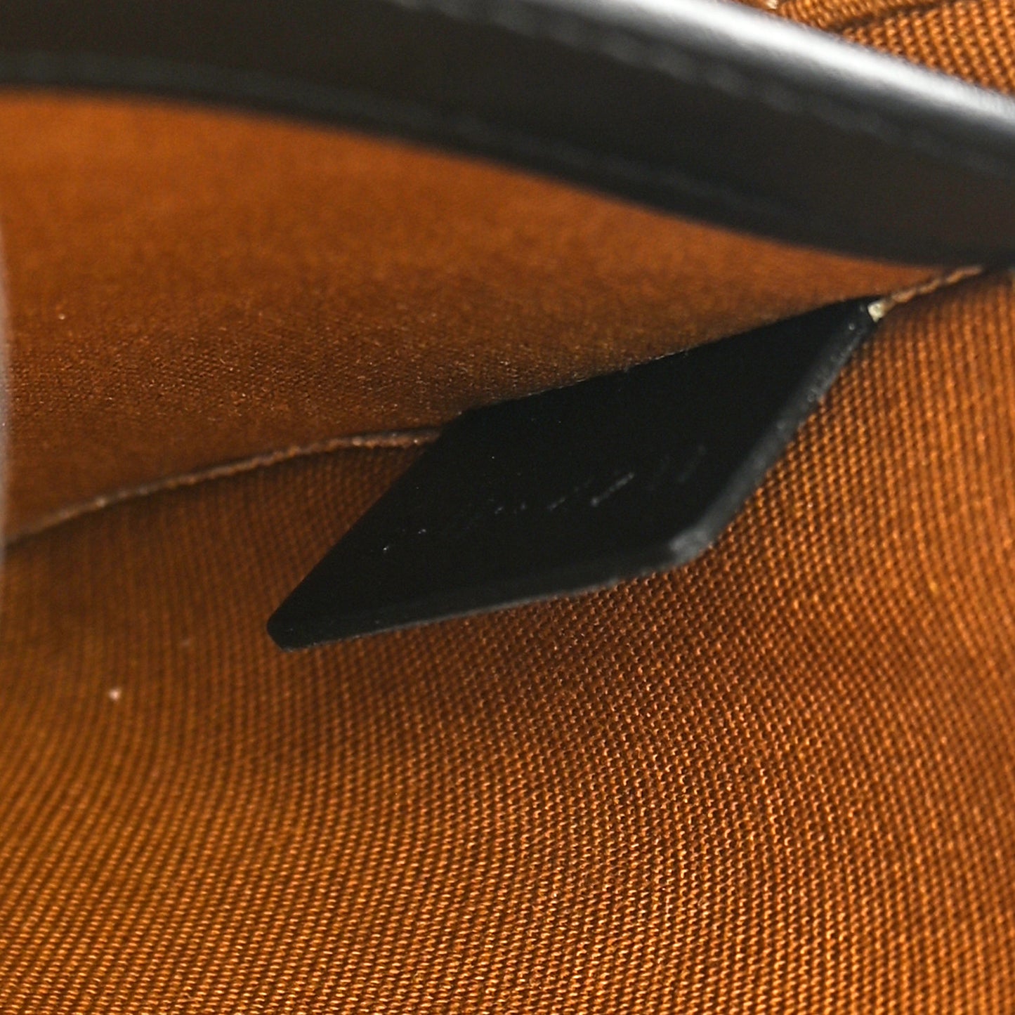 Triomphe Canvas Medium Horizontal Messenger Bag Black