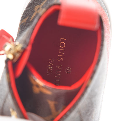 Louis Vuitton Calfskin Patent Monogram Stellar Sneaker Boots 35 Rouge 8 of 9