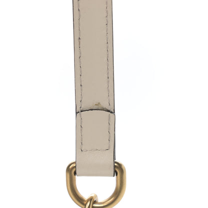 Gucci Calfskin Matelasse Small GG Marmont Chain Shoulder Bag White 18 of 19