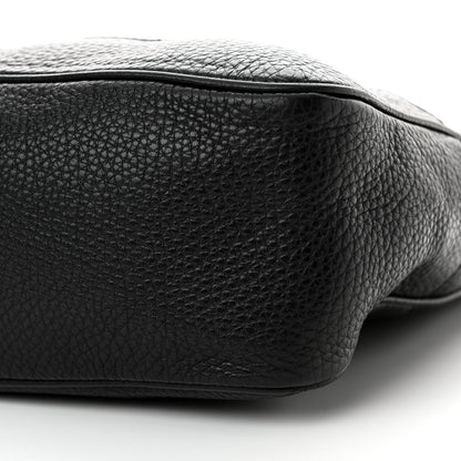 Gucci Pebbled Calfskin Medium Diana Bamboo Shoulder Bag Black 10 of 13