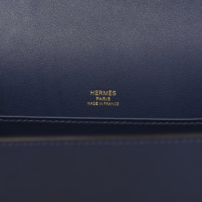 Hermes Swift Mini Sac Roulis Bleu Nuit 6 of 10