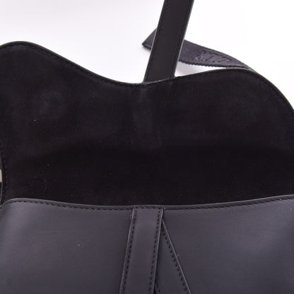 Christian Dior Ultra Matte Calfskin Saddle Belt Bag Black 5 of 10