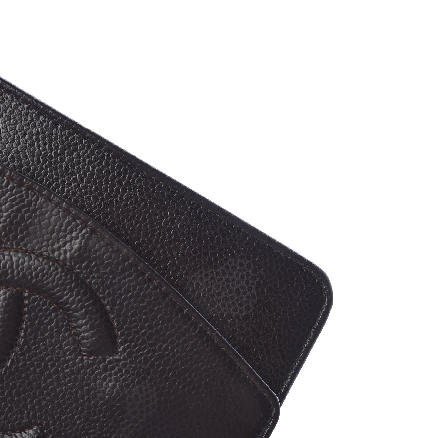 Caviar Timeless CC Wallet On Chain WOC Dark Brown