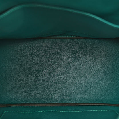 Hermes Togo Birkin 30 Malachite 8 of 23