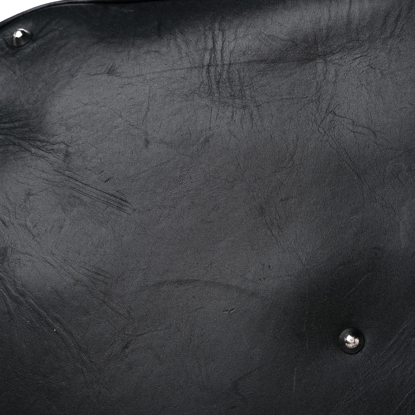 Calfskin Perforated Bag Black