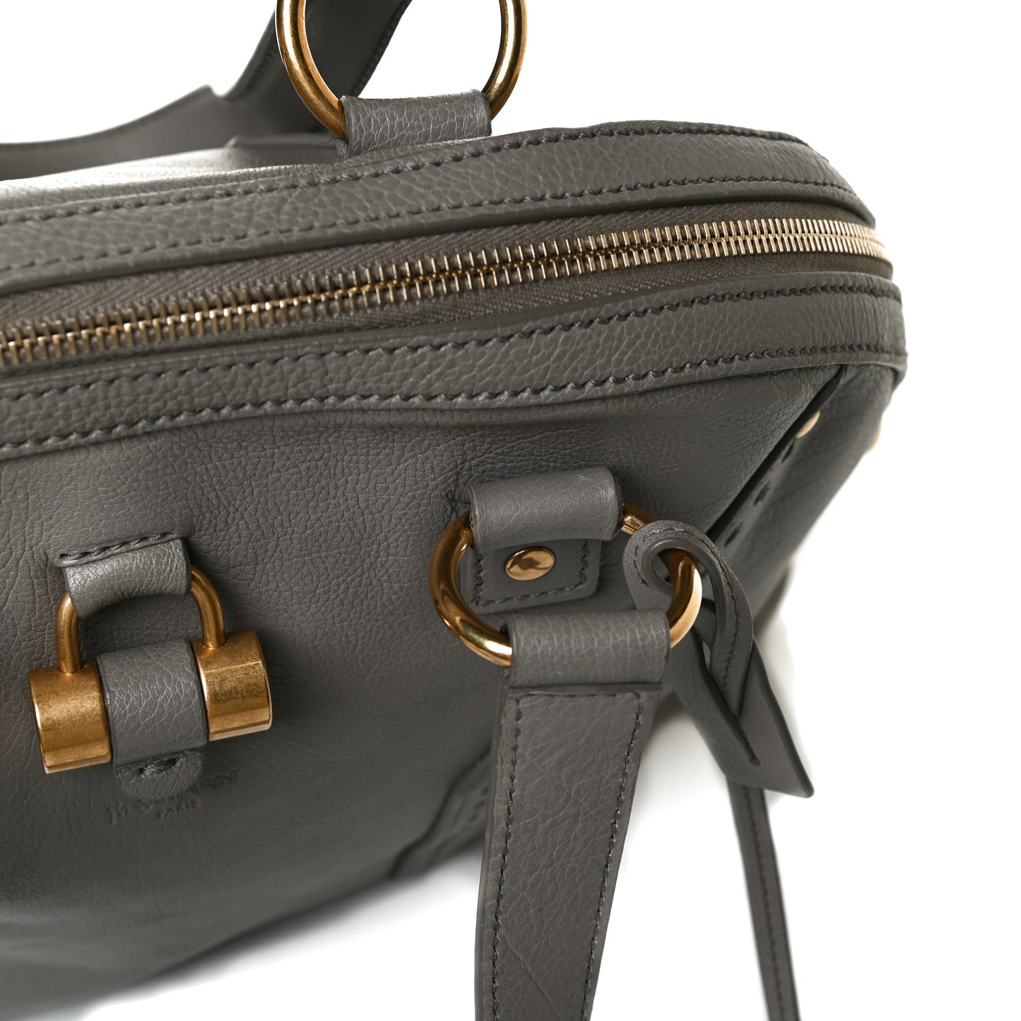 Calfskin Large Muse Gray