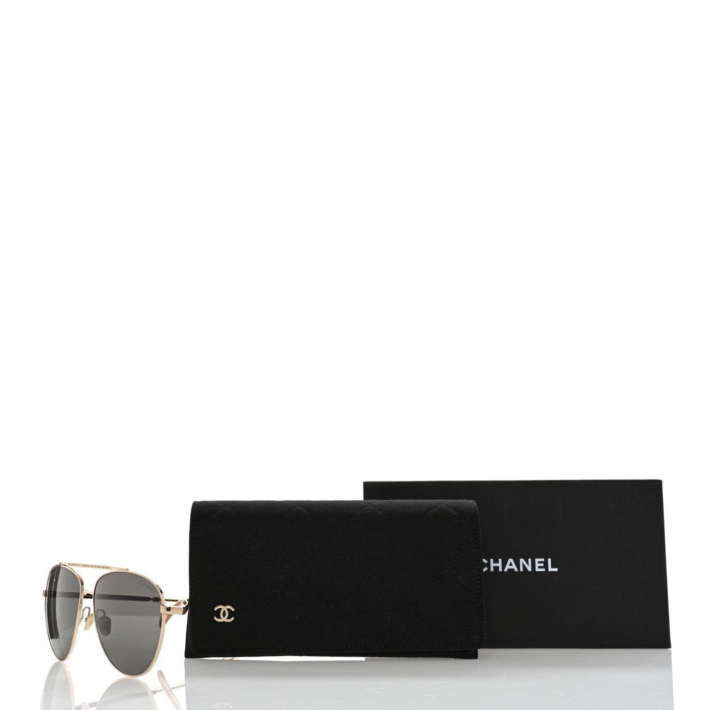 Metal Aviator Sunglasses 4279-B Gold