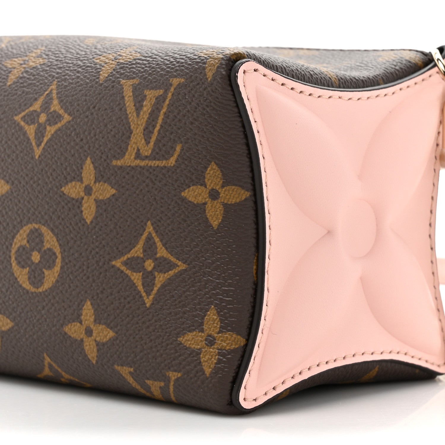 Louis Vuitton Monogram Bloom Pouch Rose Jasmin 8 of 9