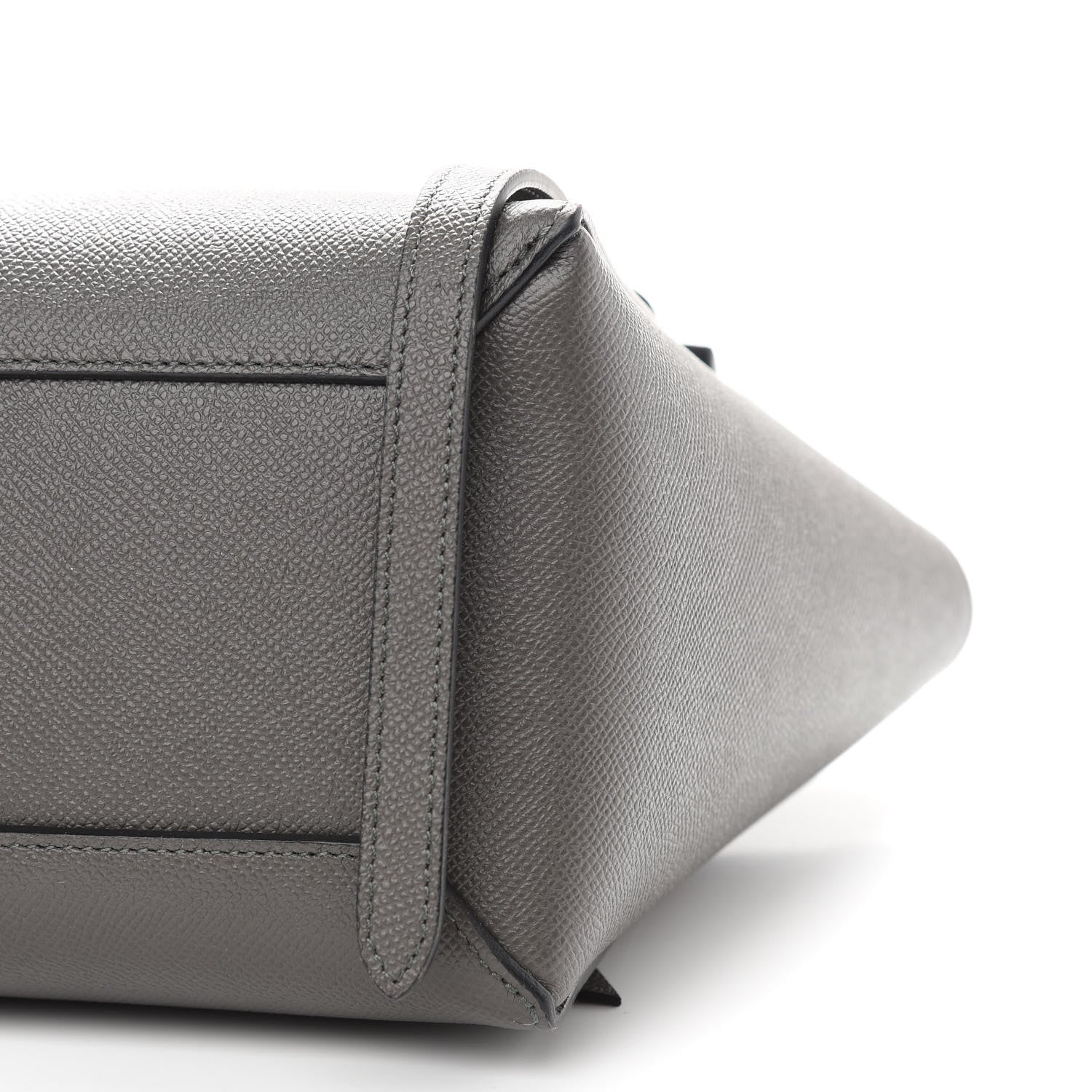 Celine Grained Calfskin Micro Belt Bag Grey 6 of 9