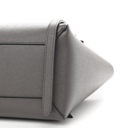 Celine Grained Calfskin Micro Belt Bag Grey 6 of 9