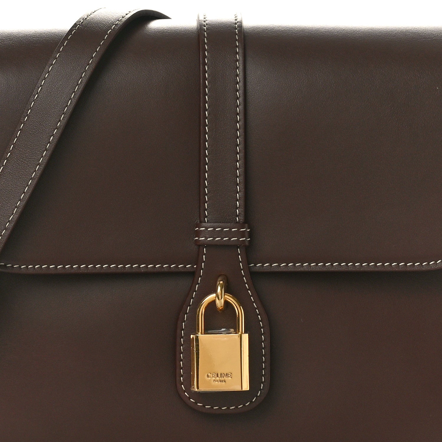 Celine Smooth Calfskin Medium Tabou Bordeaux 7 of 9
