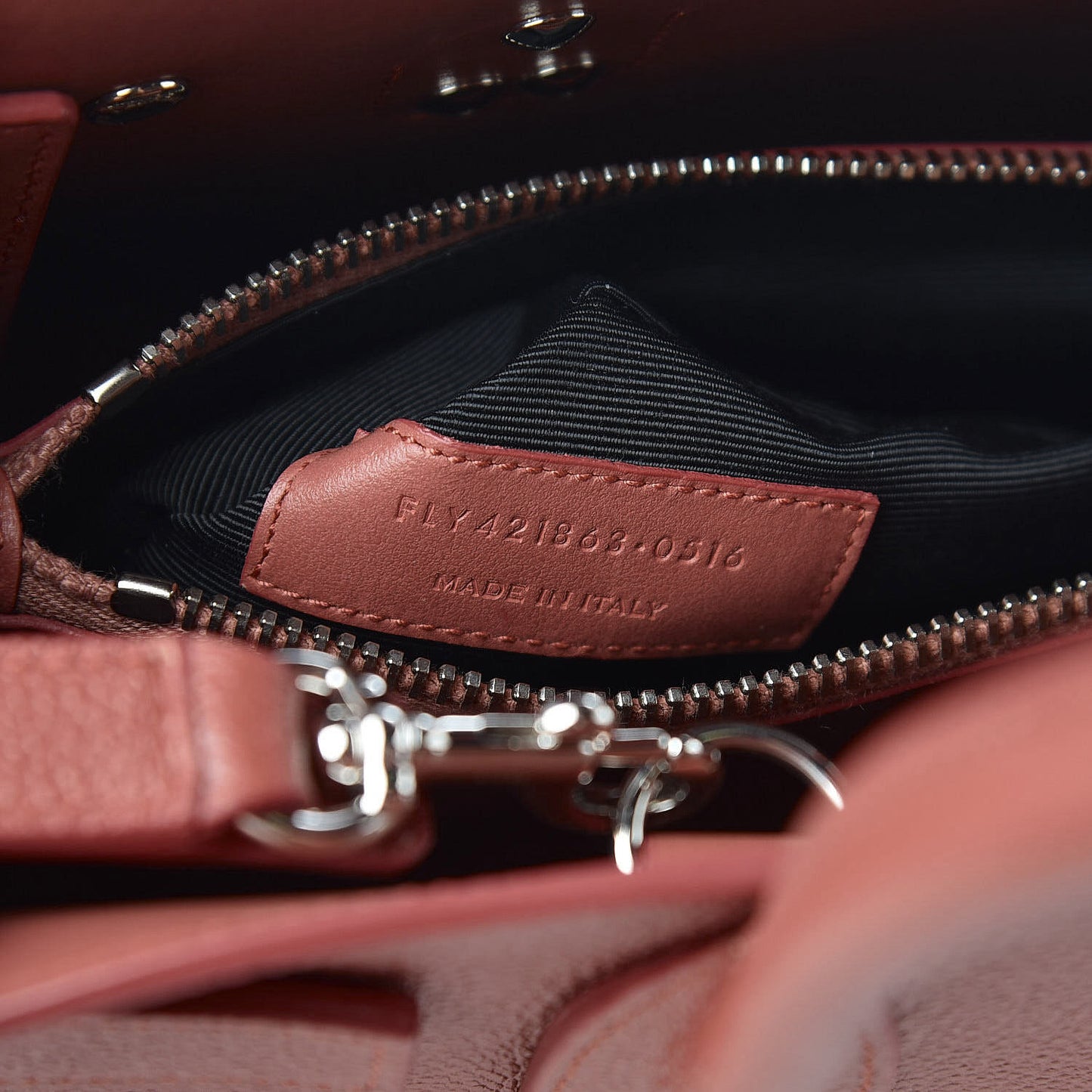 Grained Calfskin Baby Sac De Jour Mystic Rose