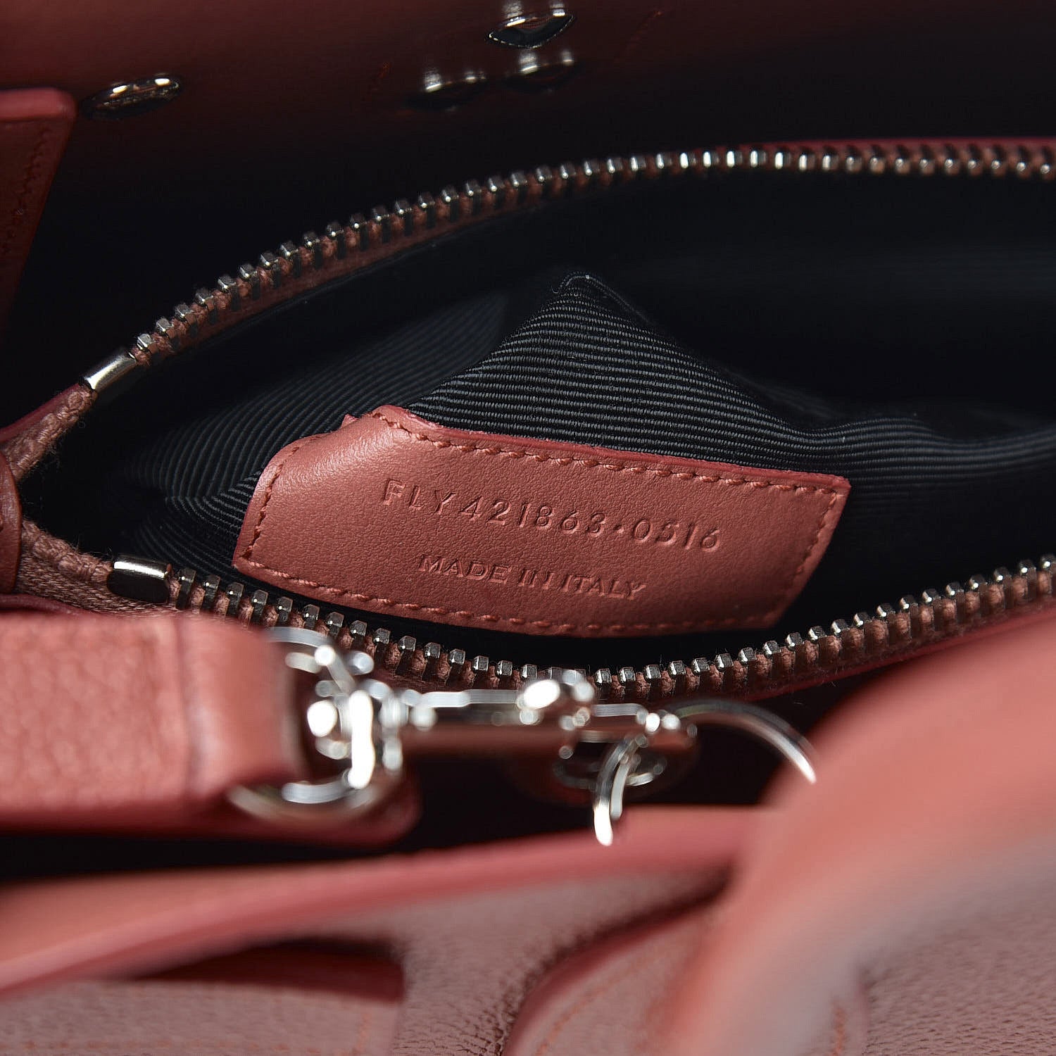 Saint Laurent Grained Calfskin Baby Sac De Jour Mystic Rose 8 of 10