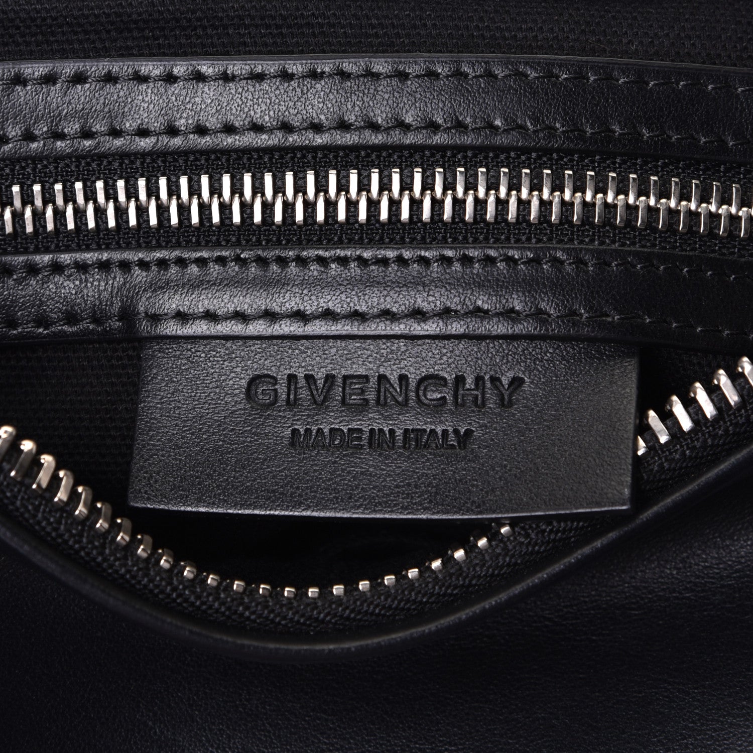 Givenchy Calfskin Small Pandora Logo Strap Black 4 of 4