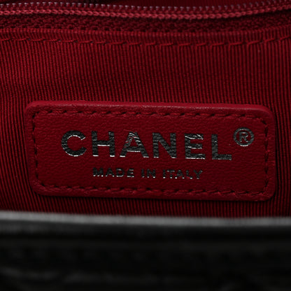 Chanel Aged Calfskin Quilted Medium Gabrielle Hobo Black 6 of 11