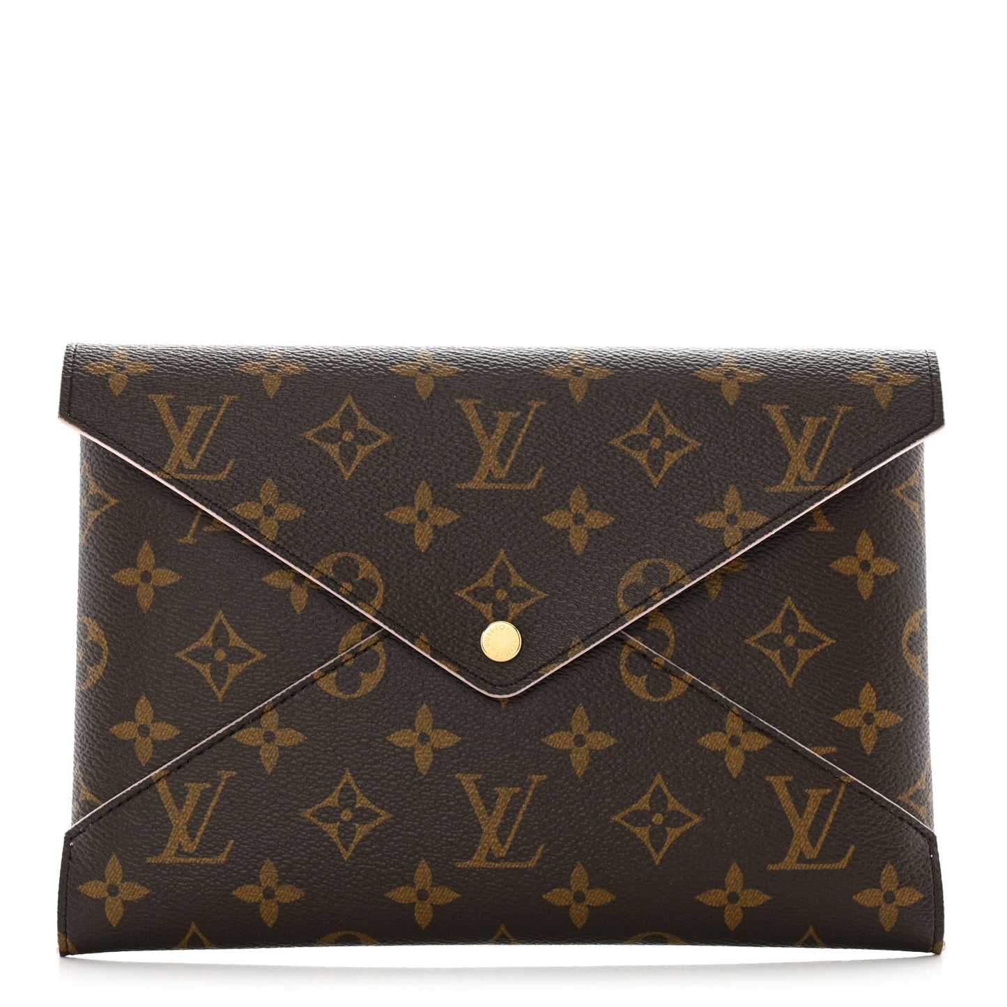 Monogram Large Kirigami Pochette Insert Rose Ballerine