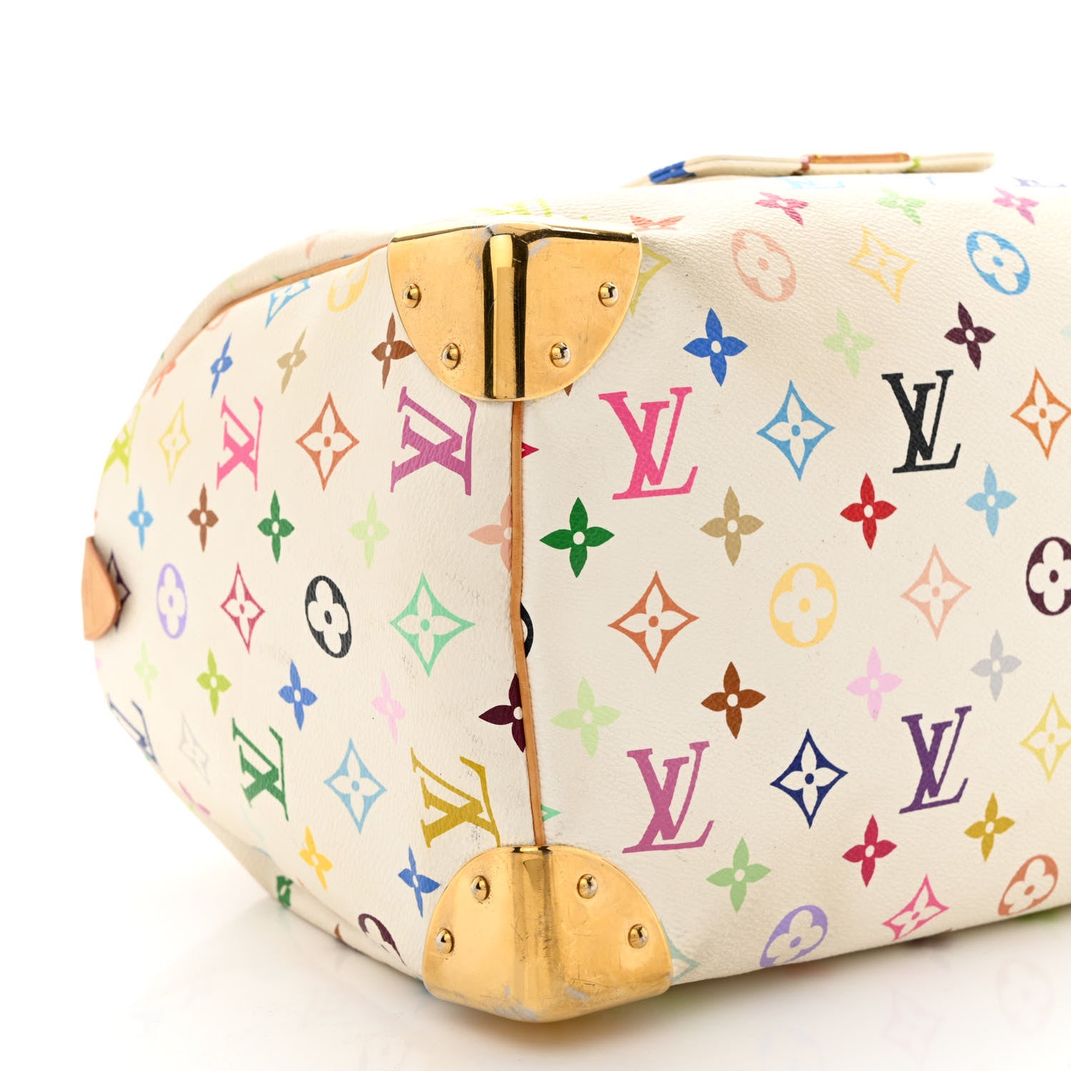 Louis Vuitton Monogram Multicolor Speedy 30 White 9 of 21