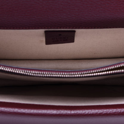 Gucci Dollar Calfskin Crystal Small Dionysus Shoulder Bag Vintage Bordeaux 5 of 10