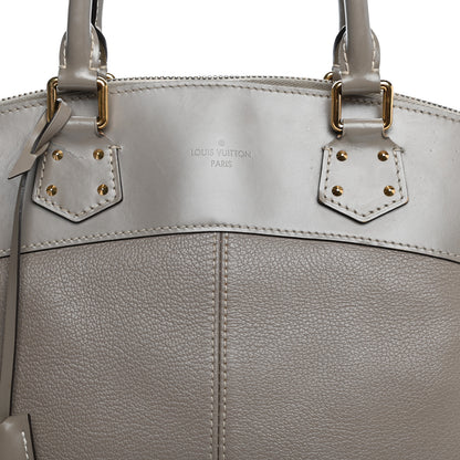 Louis Vuitton Suhali Lockit MM Greige 11 of 12