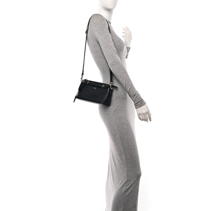 Fendi Vitello Dolce Mini By The Way Boston Bag Black 2 of 14