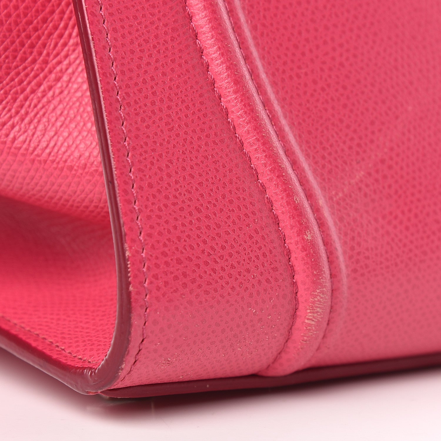 Celine Supple Calfskin Medium Phantom Luggage Fuchsia 16 of 19