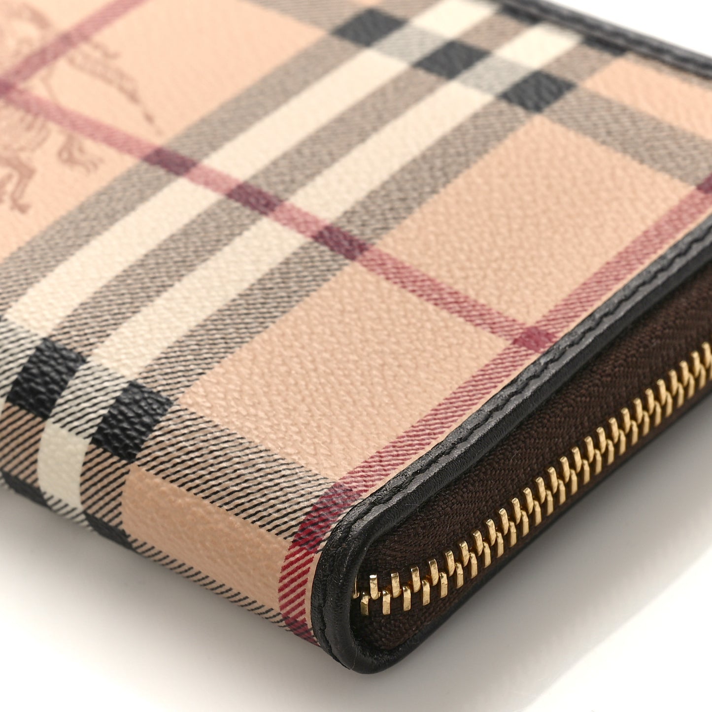 Haymarket Check Zip Around Wallet