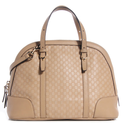 Gucci Microguccissima Small Nice Top Handle Dome Bag Beige 1 of 7