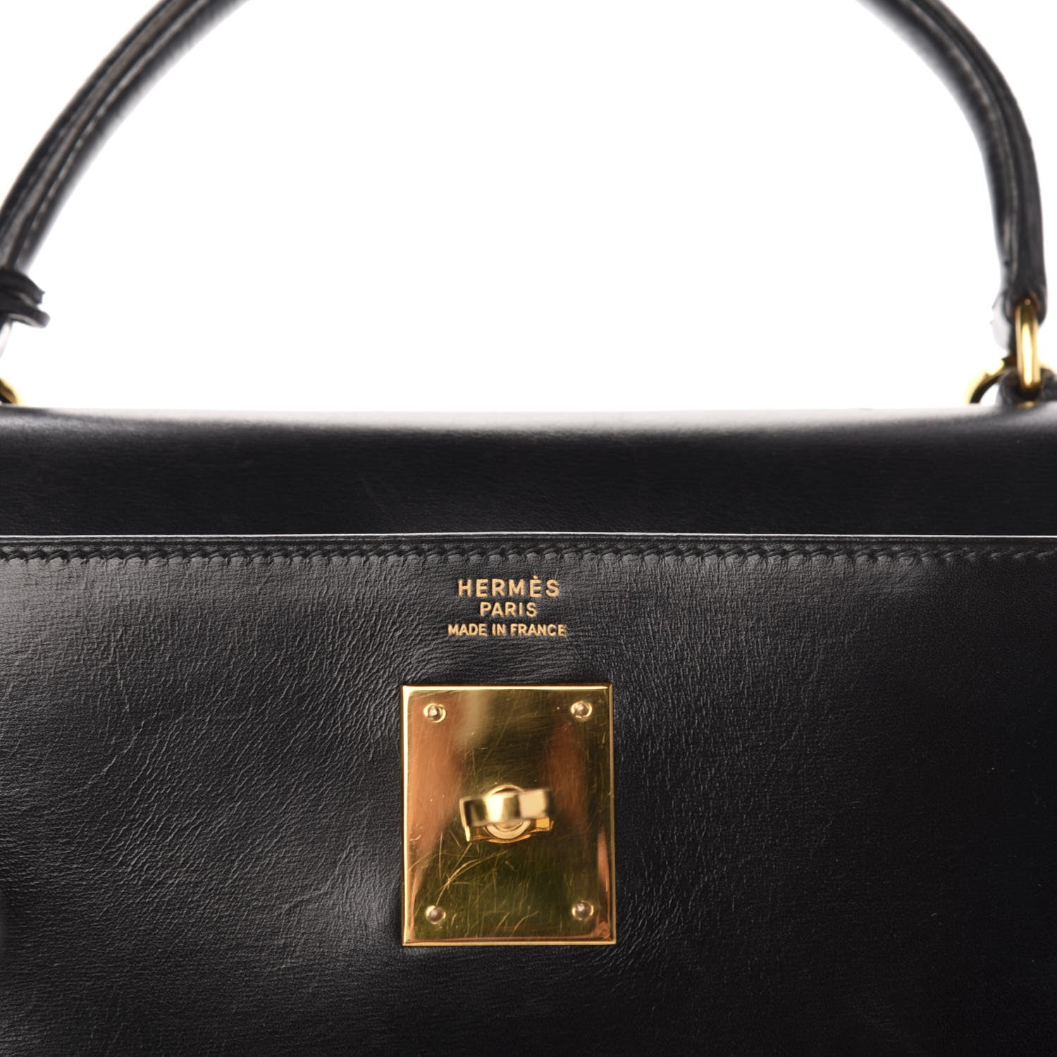 Hermes Box Kelly Sellier 32 Black 7 of 22