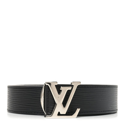 Louis Vuitton Epi 30mm LV Initiales Belt 85 34 Black 1 of 5