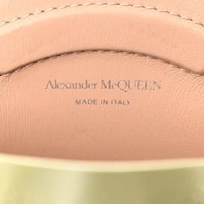Alexander McQueen Calfskin Mini Curve Bucket Bag Sage 7 of 12