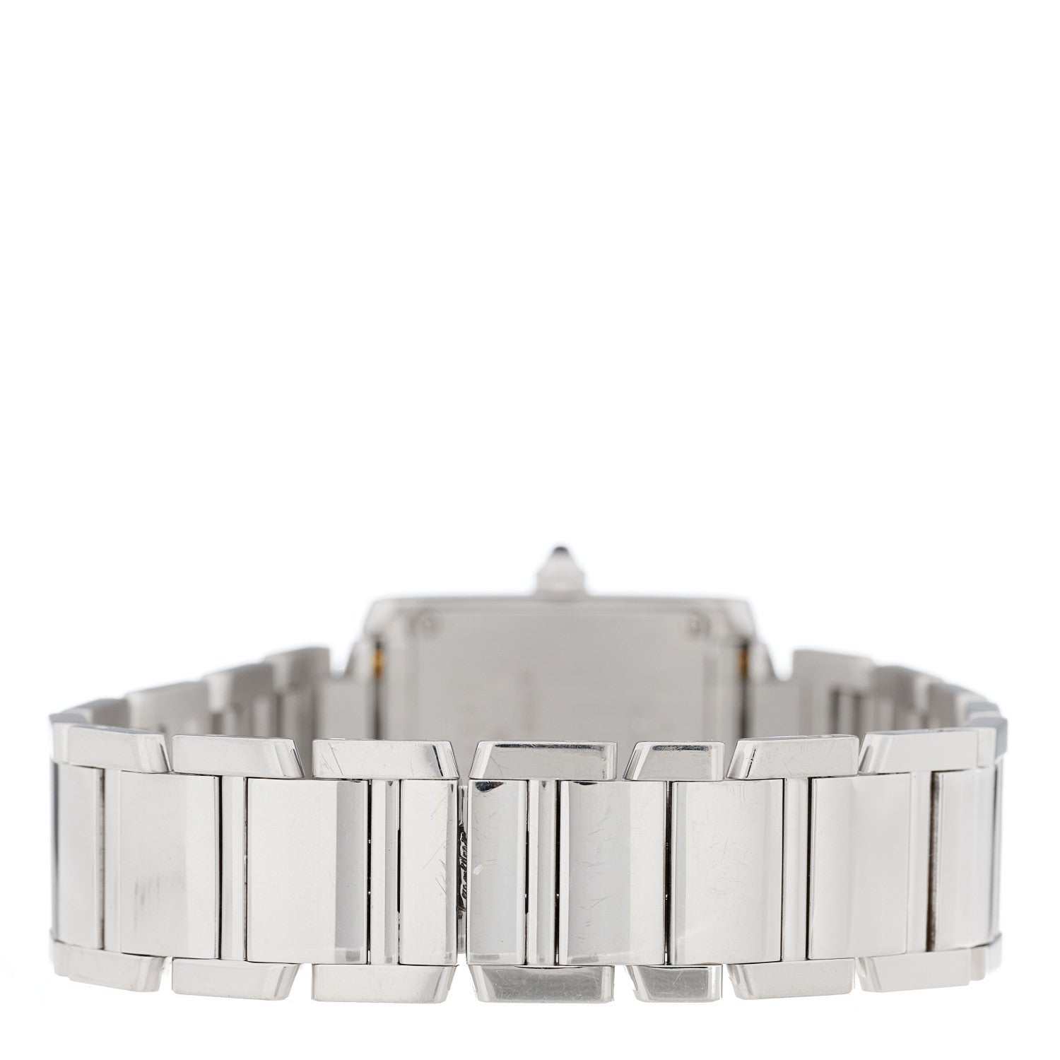 Cartier 18K White Gold 20mm Tank Francaise Quartz Watch 3 of 5