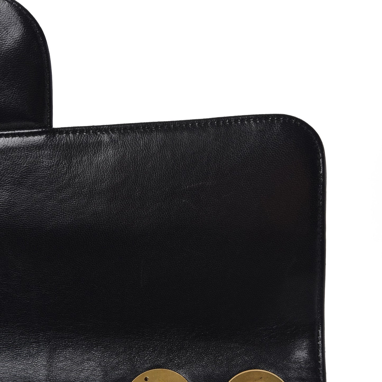 Lambskin Quilted XL Jumbo Single Flap Black