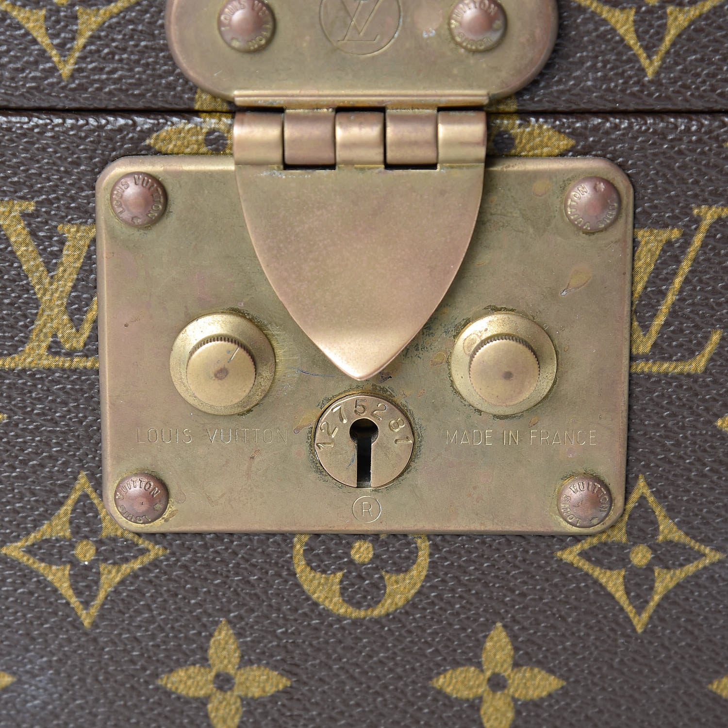 Louis Vuitton Monogram Boite Flacons Beauty Train Trunk Case 10 of 31