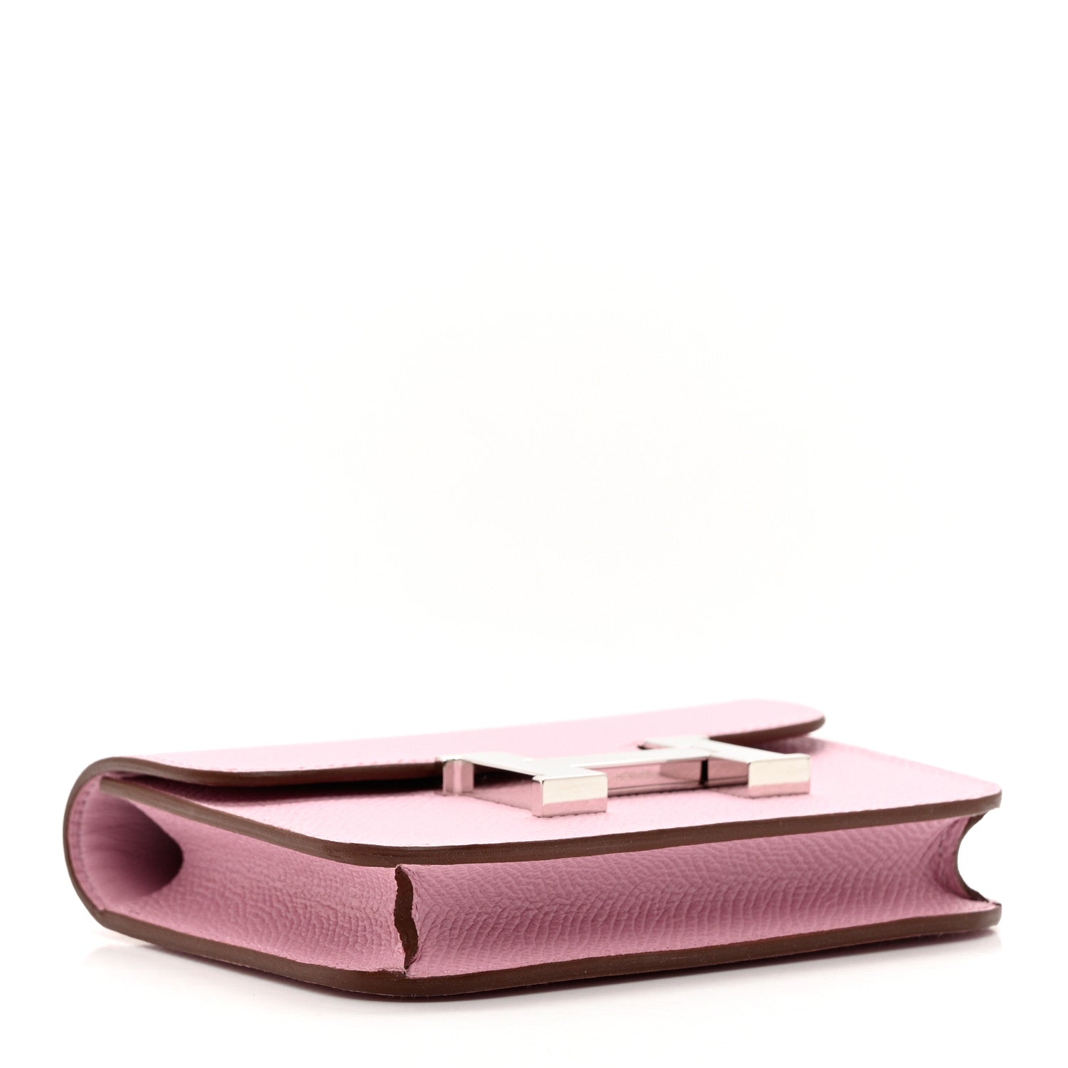 Hermes Epsom Constance Slim Wallet Mauve Sylvestre 4 of 9