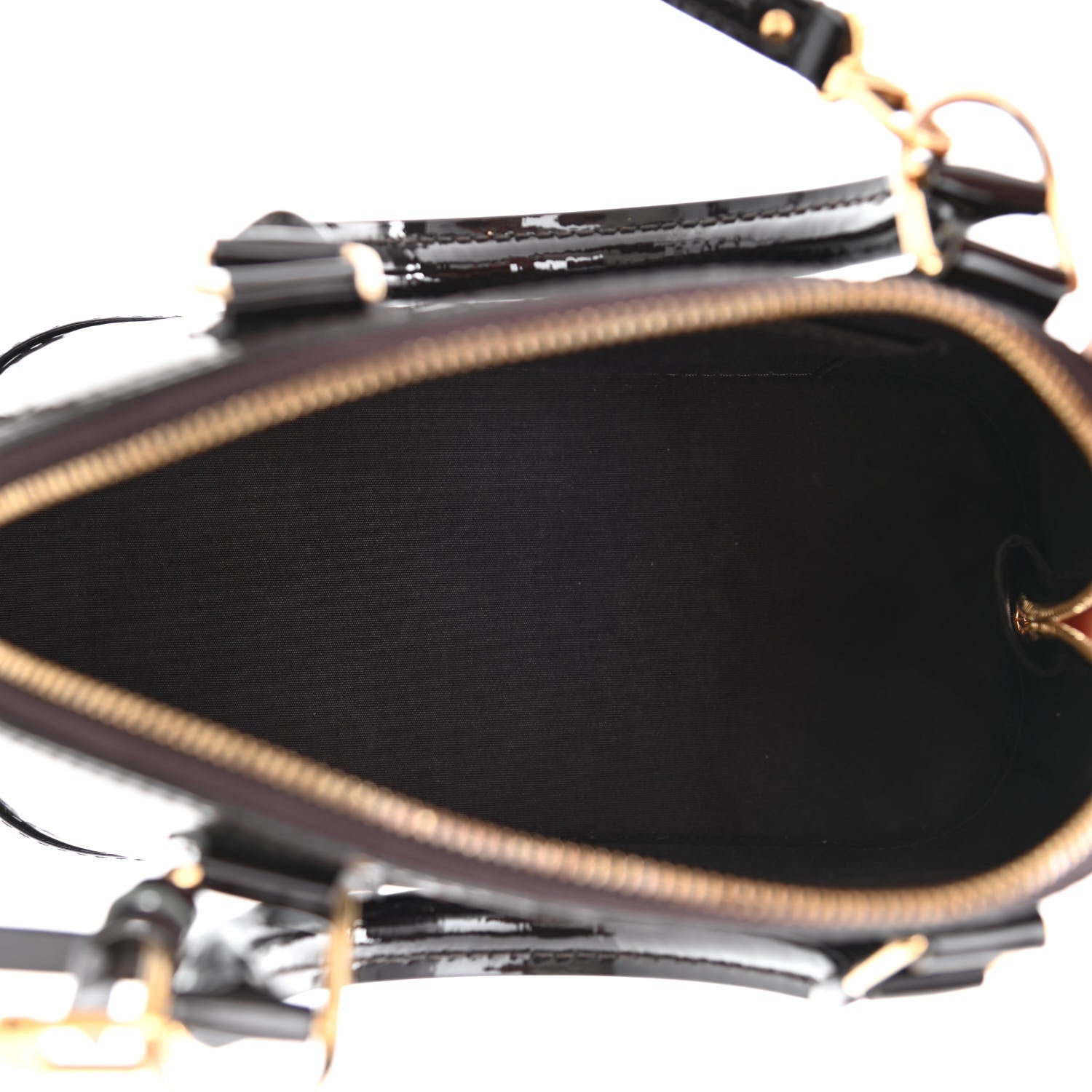 Louis Vuitton Vernis Alma BB Amarante 5 of 11